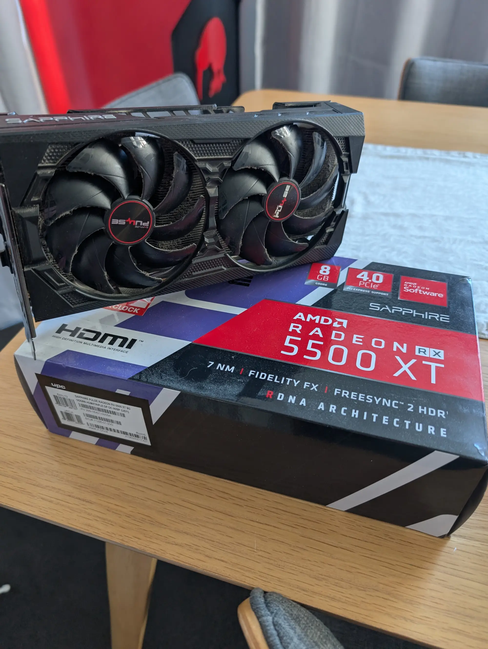 RX5500 XT (8GB) GPU